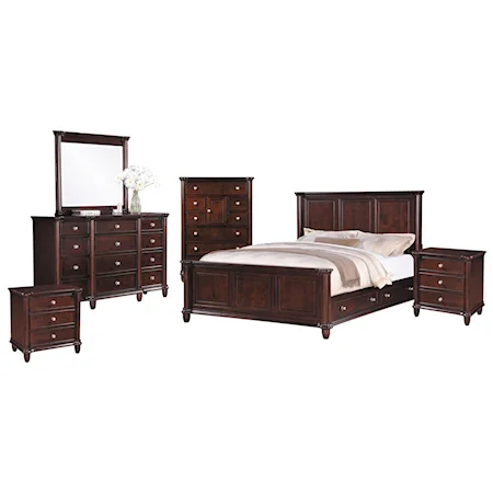 King 6 Piece Bedroom Group